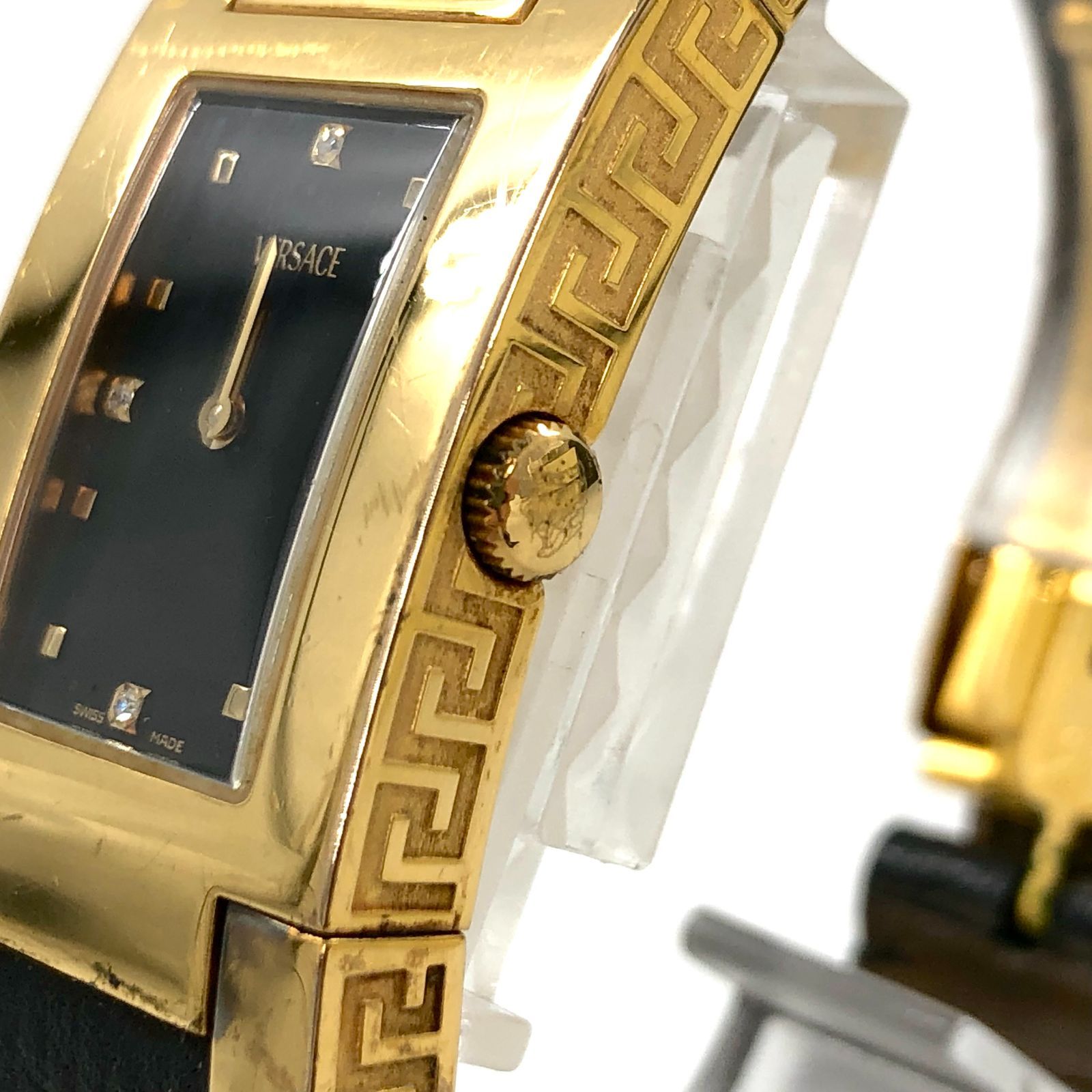 VERSACE ヴェルサーチ ALQ90 メンズ時計 楽天市場】【ウォッチ】VERSACE ヴェルサーチ ブラック文字盤 GP