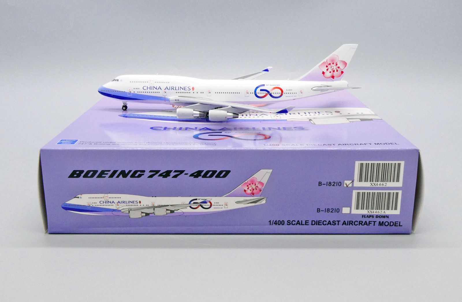 チャイナエアライン 747-400 B-18210 1/200 Jcwings チャイナエアライン 747-400 B-18210 1/200 XX20093