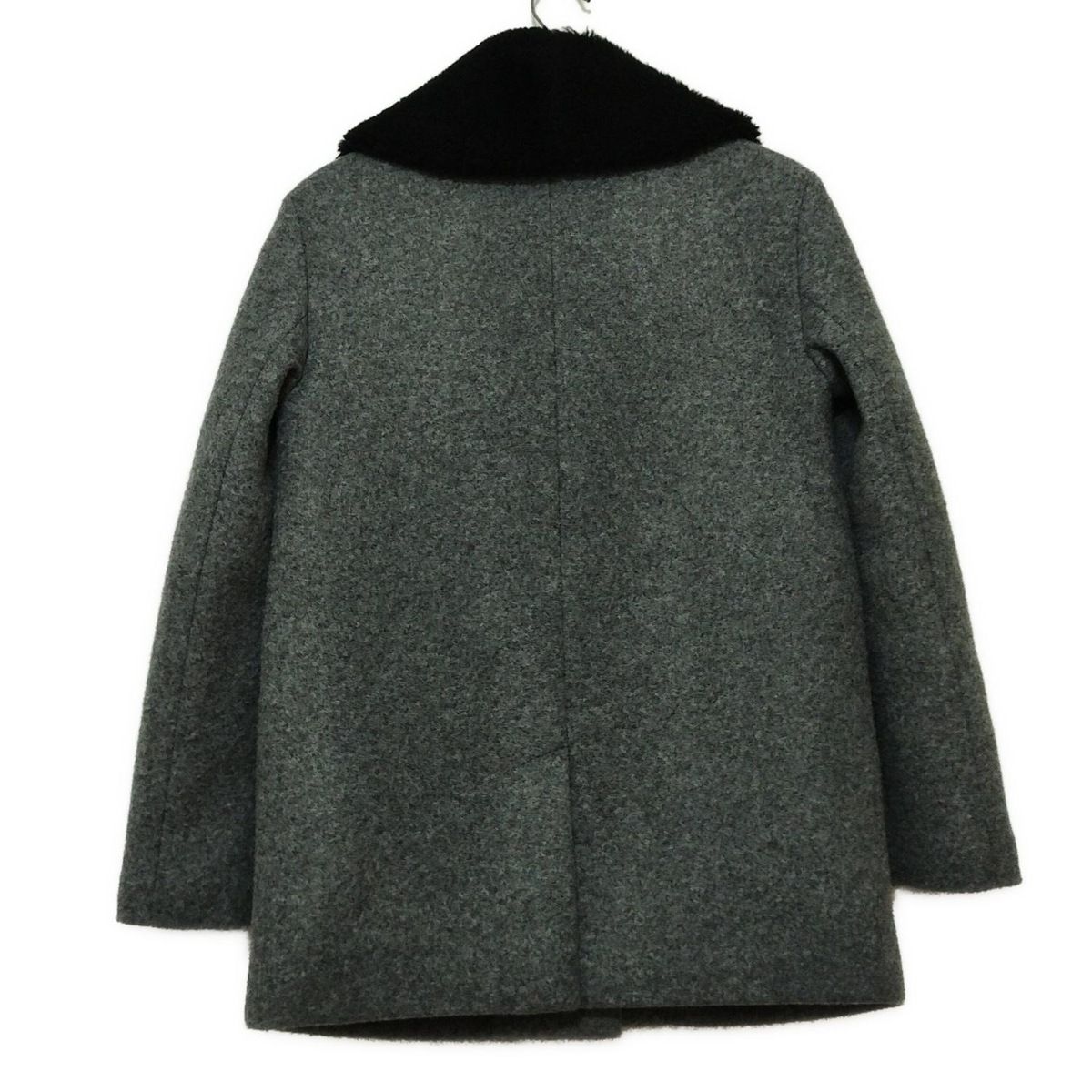 COACH コーチ コート サイズ0 XS レディース - 78978 グレー×黒 長袖 中綿 冬