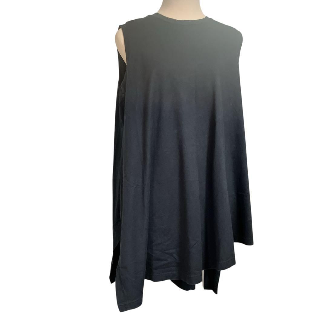 ENFOLD ENFOLD（エンフォルド）/ ダブルクロスアシメトリーブラウス 白