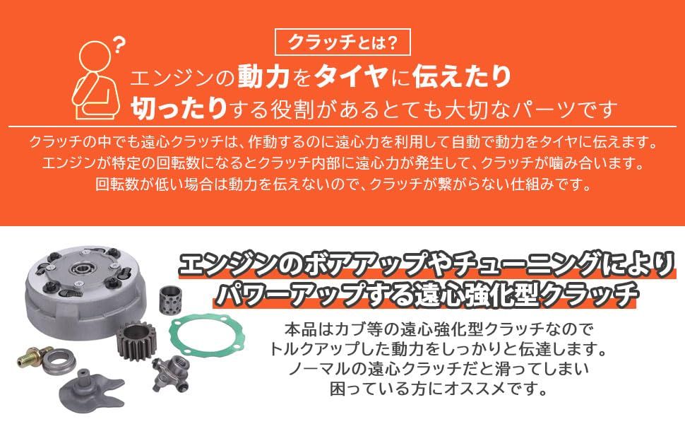 どんくまりモンキー キタコ 強化クラッチ シャリー ダックス KITACO CLUTCH KIT