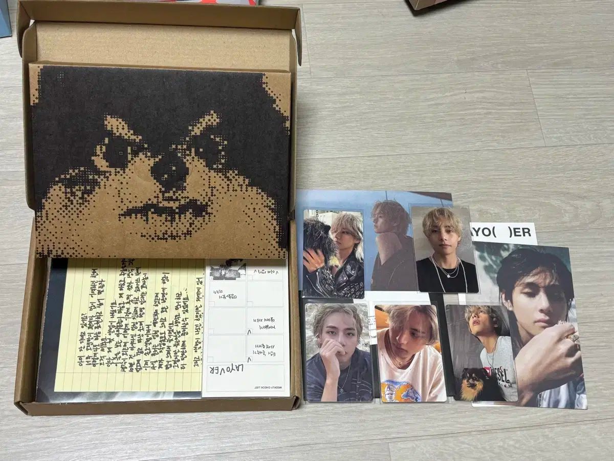 BTS(防弾少年団・バンタン) ヴィ(V・テヒョン・テテ) layover V フォトブック PHOTOBOOK BTS アルバム
