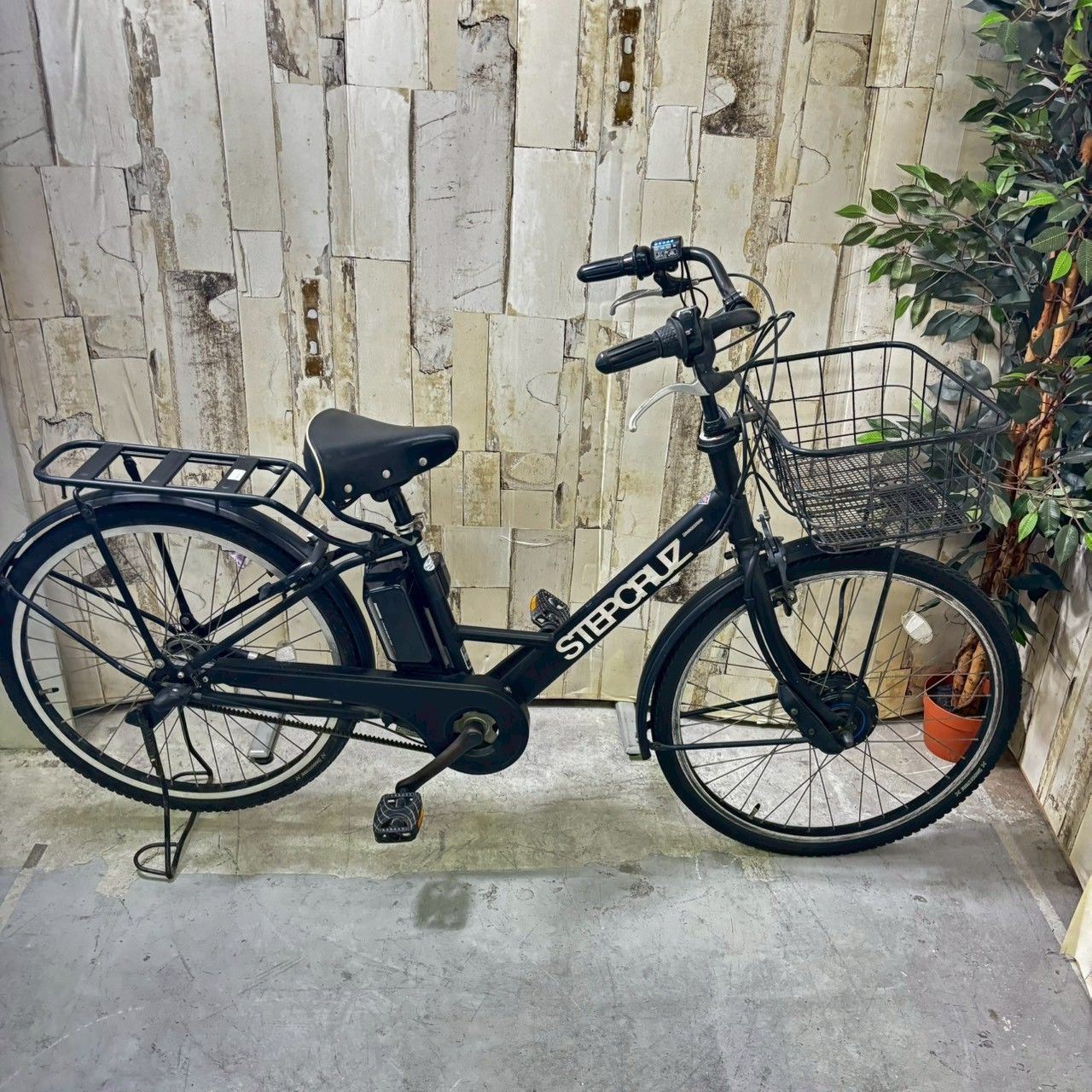 ブリヂストンSTEPCRUZ電動アシスト自転車26インチ st6b49_smana.jpg