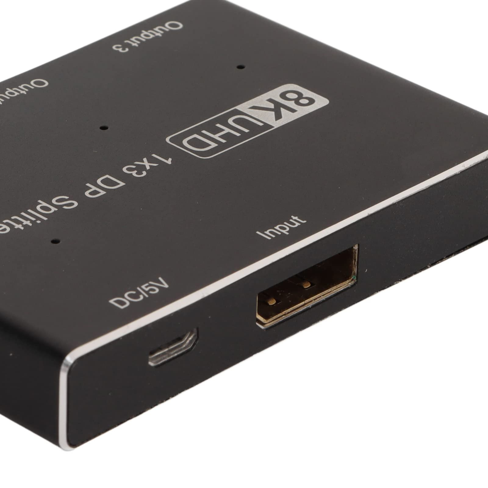 DisplayPortスプリッター SSTハブDisplayPortスプリッターコンパクトトリプルMST