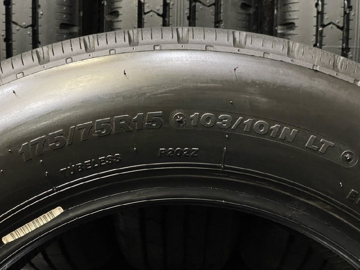新車外し 2023年製 BS BRIDGESTONE R202 175/75R15 103/101N LT 15