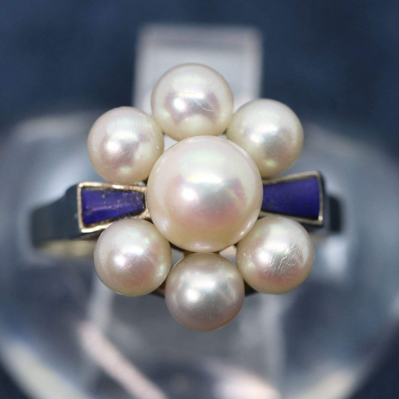 K14ヴィンテージ　パールリング K14ヴィンテージ パールリング