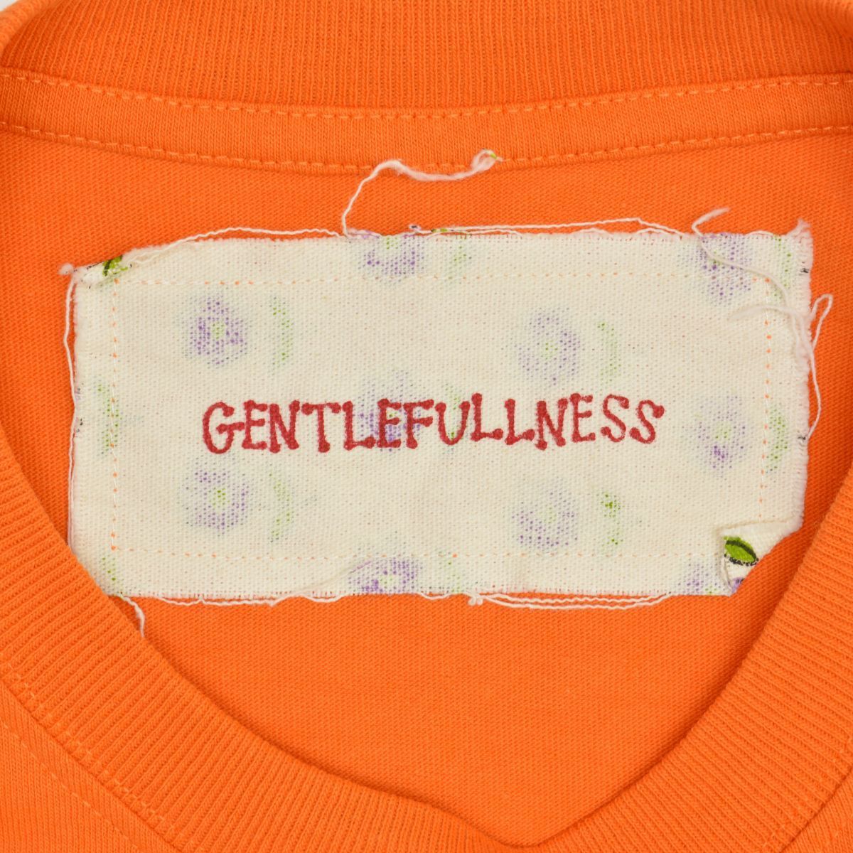 GENTLEFULLNESS】Recycled Cotton LS Tee リサイクルコットン プリント 