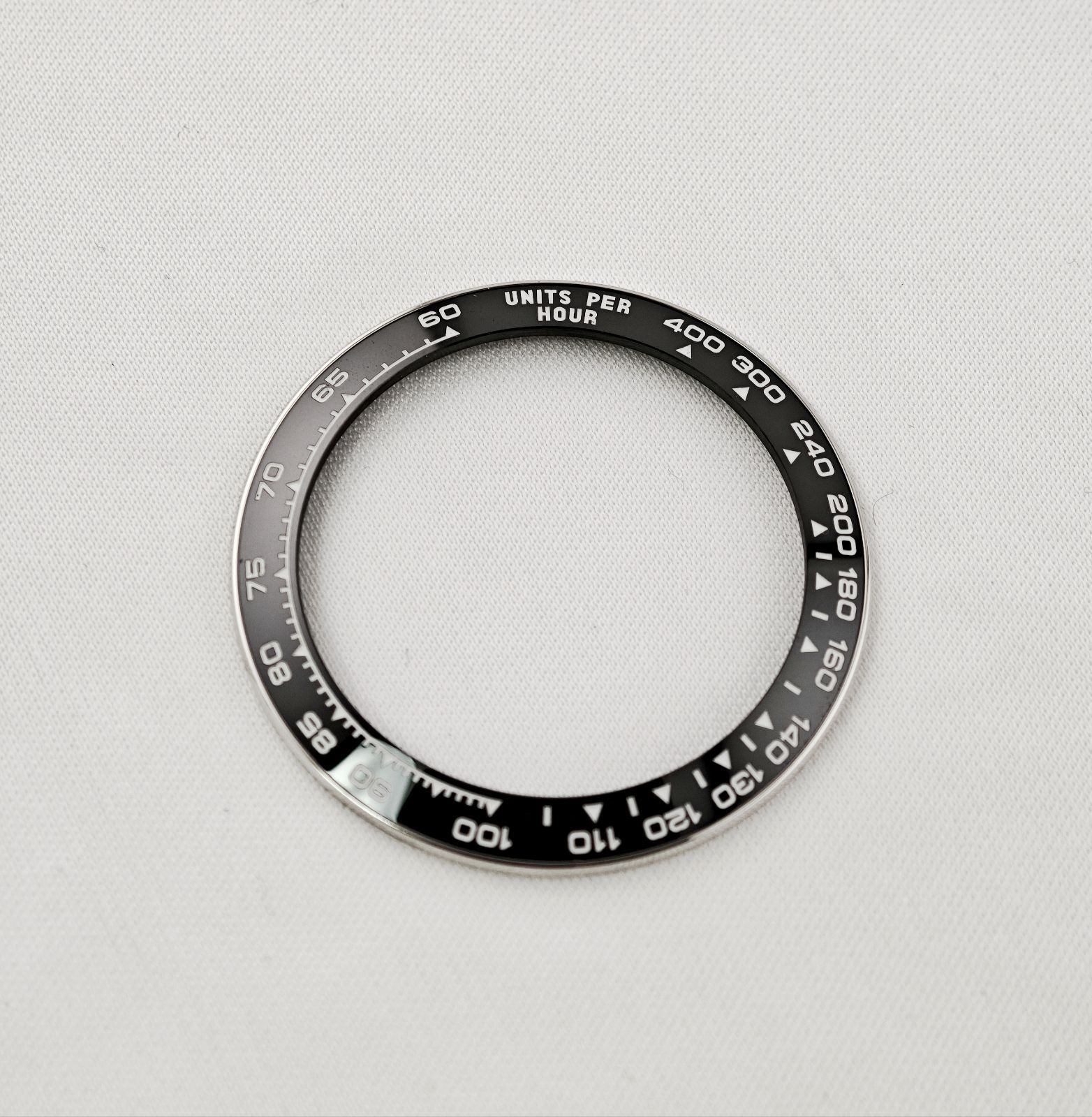 枠あり 腕時計 修理交換用 社外部品 セラミック ベゼル ブラック 対応 ロレックス デイトナ 16520|116520|116500|126500系 ROLEX 互換