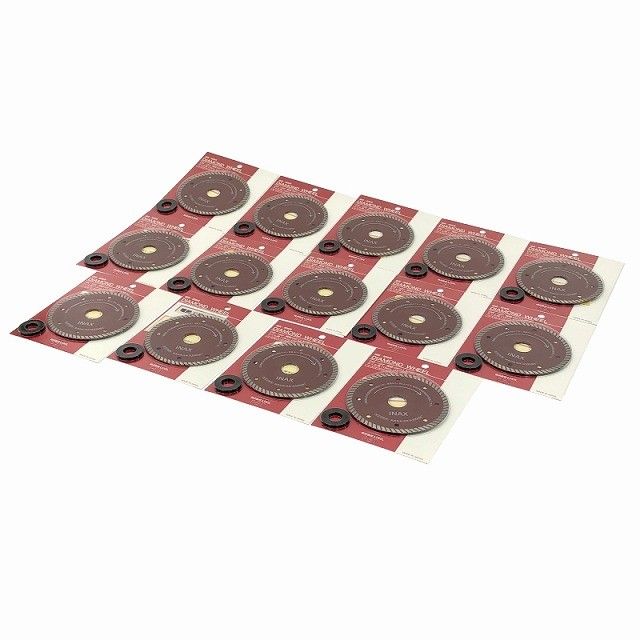 14枚セット LIXIL リクシル ダイヤモンドホイール DW-105F 105mm タイル用 硬質 厚物用 ダイヤモンドカッター 研削 替刃