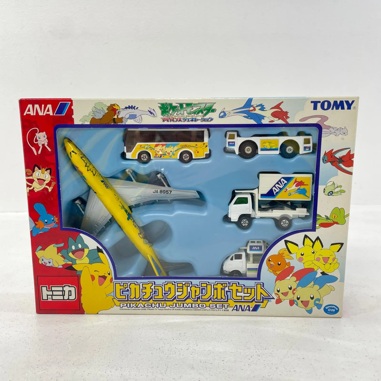 【未開封】トミカ　ポケモン　ピカチュウジャンボセット ANA 未開封】トミカポケモンピカチュウジャンボセット ANA