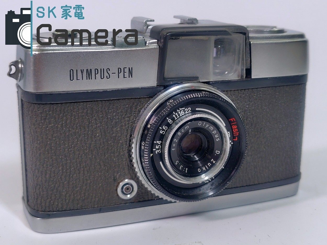 初代 OLYMPUS -PEN D.Zuiko 28mm F3.5 三光ペン オリンパス