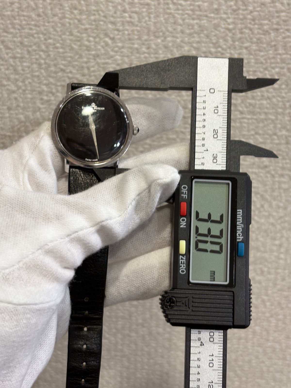 BAUME&MERCIER ボーム＆メルシエ 手巻き 稼動品腕時計メンズ