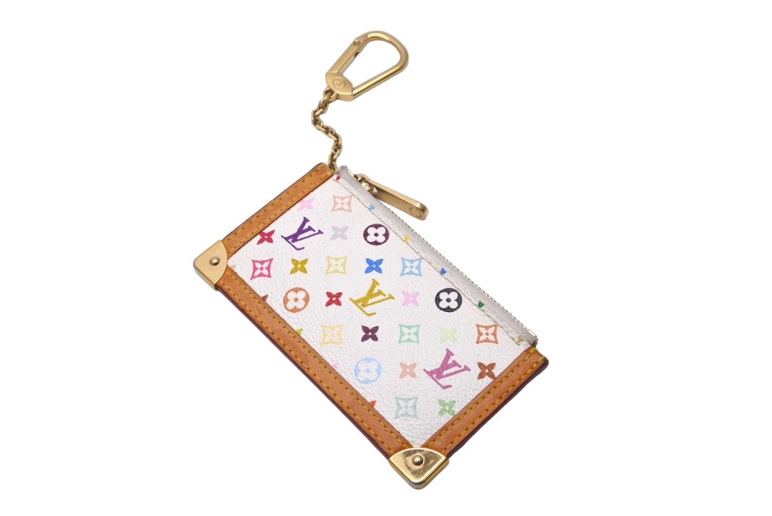 ルイヴィトン 村上隆 マルチカラー ポシェットクレ M92655 ブロン LOUIS VUITTON ルイヴィトン モノグラム マルチカラー ポシェット クレ