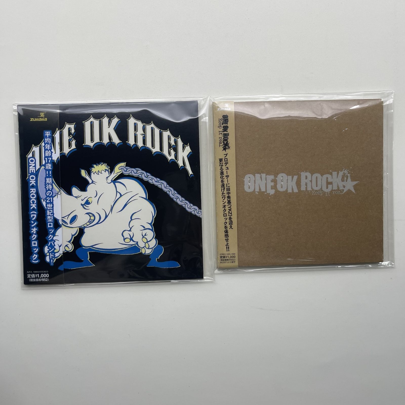 one ok rock インディーズ keep it real 廃盤cd2枚セット - メルカリ