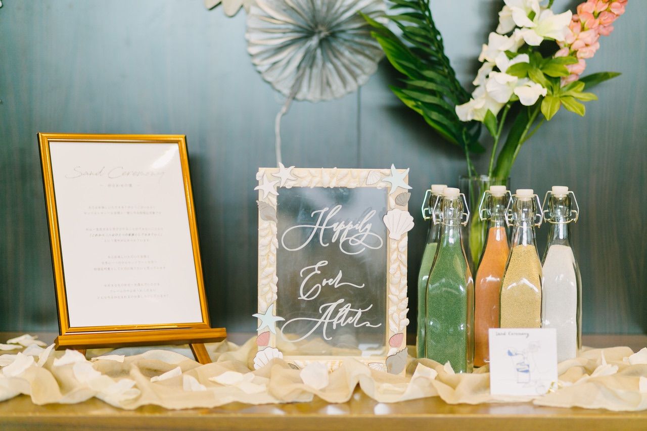 サンドセレモニー 容器 蓋つき 砂 説明文 セット