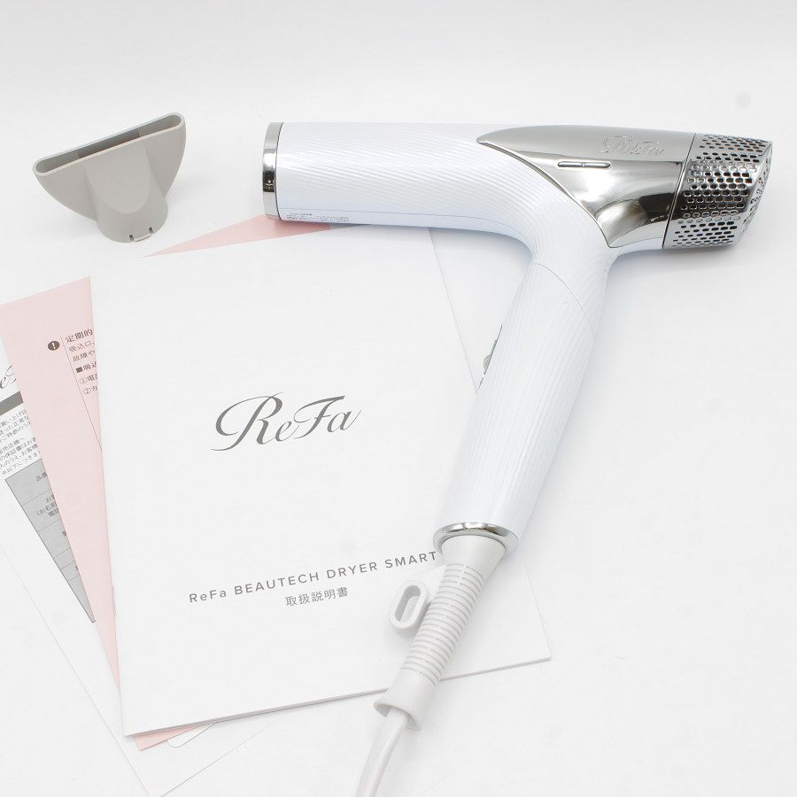 美品/正規品】MTG ReFa BEAUTECH DRYER SMART RE-AN-02A ホワイト ヘア