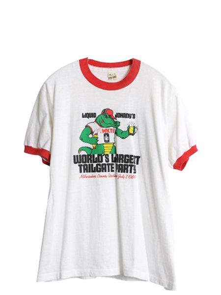 80年代 アメリカ製 Tシャツ キャラクタープリント ヴィンテージ ヘインズ M 古着 80年代 スクリーンスターズ ウッディウッドペッカー キャラクター
