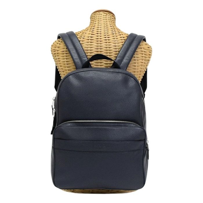 COACH ペブルドレザー バックパック リュックHAMILTON F72082 正規品