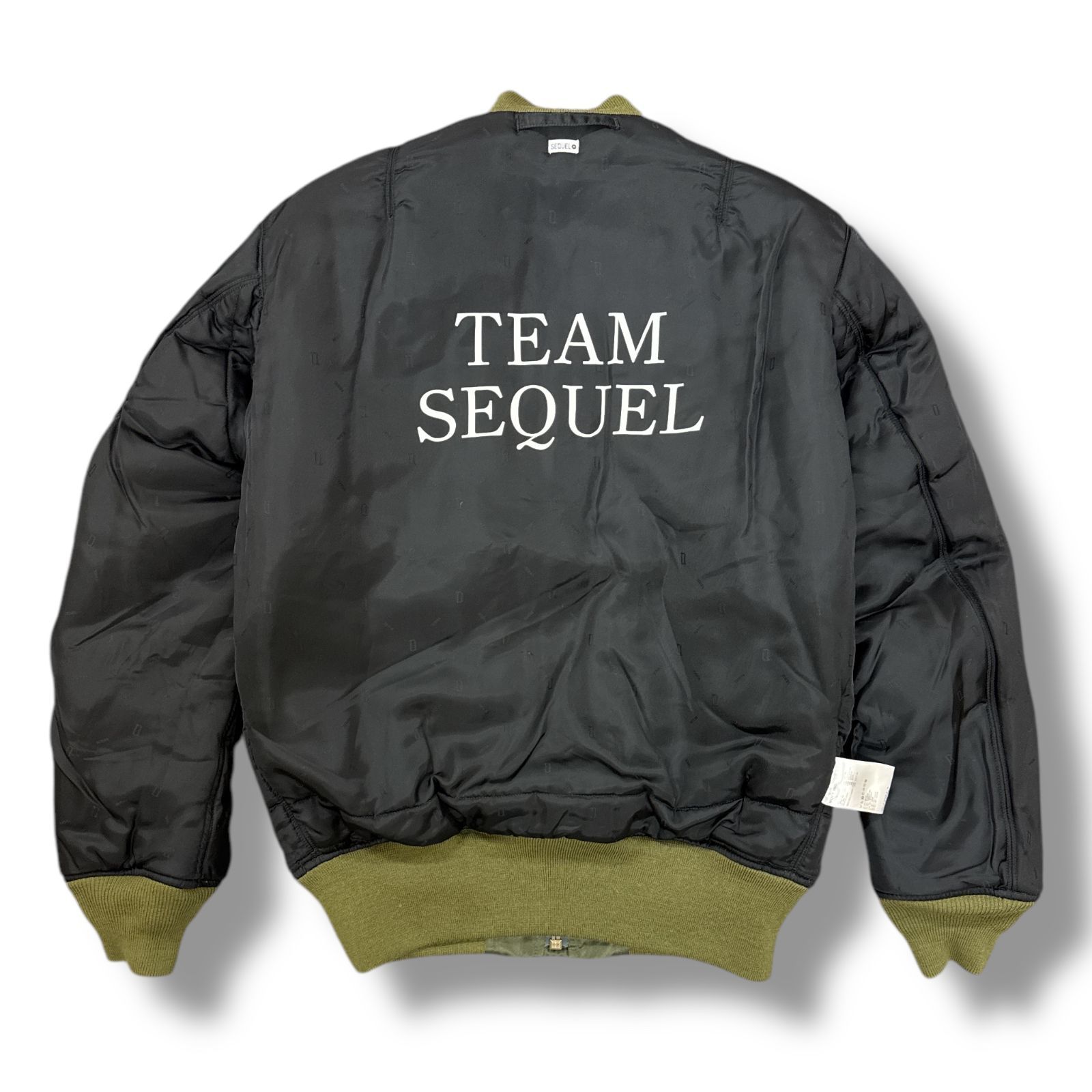 参考上代110000円 SEQUEL 24AW MA-1 フライトジャケット ボンバー 