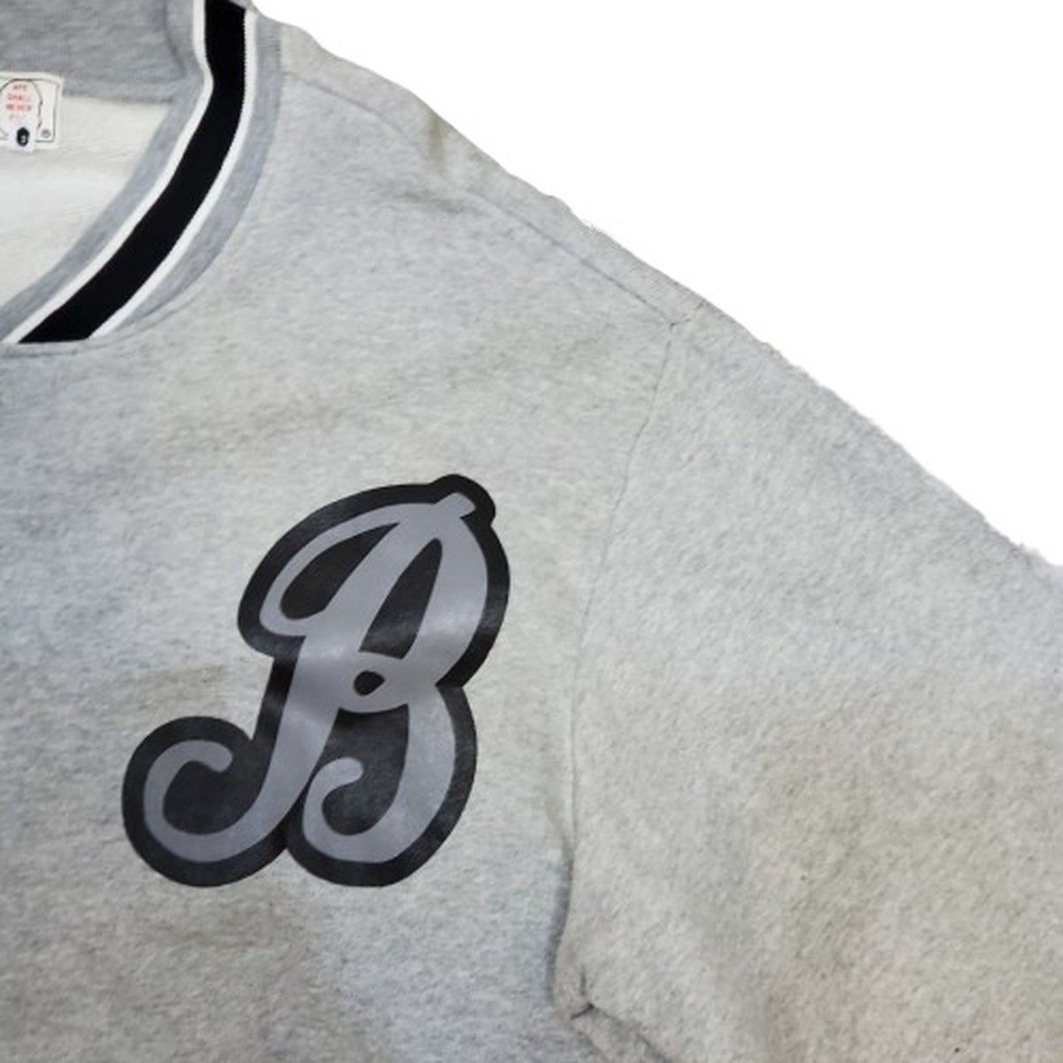 A BATHING APE 初期　90sスタジャン　スウェット 90～00s A BATHING APE/Sweat Varsity Jacket/ソルジャータグ/M