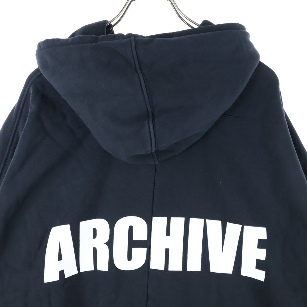 $ B1ARCHIVE ブラックパーカー フーディー B1ARCHIVE/ビーワンアーカイヴ / SHORT HOODIE BLACK II(M Black