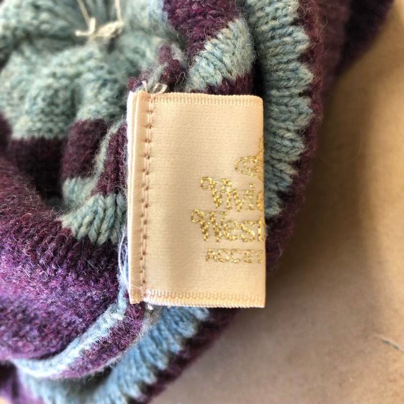 ヴィヴィアンウエストウッド Vivienne Westwood ニット帽 ワンポイント