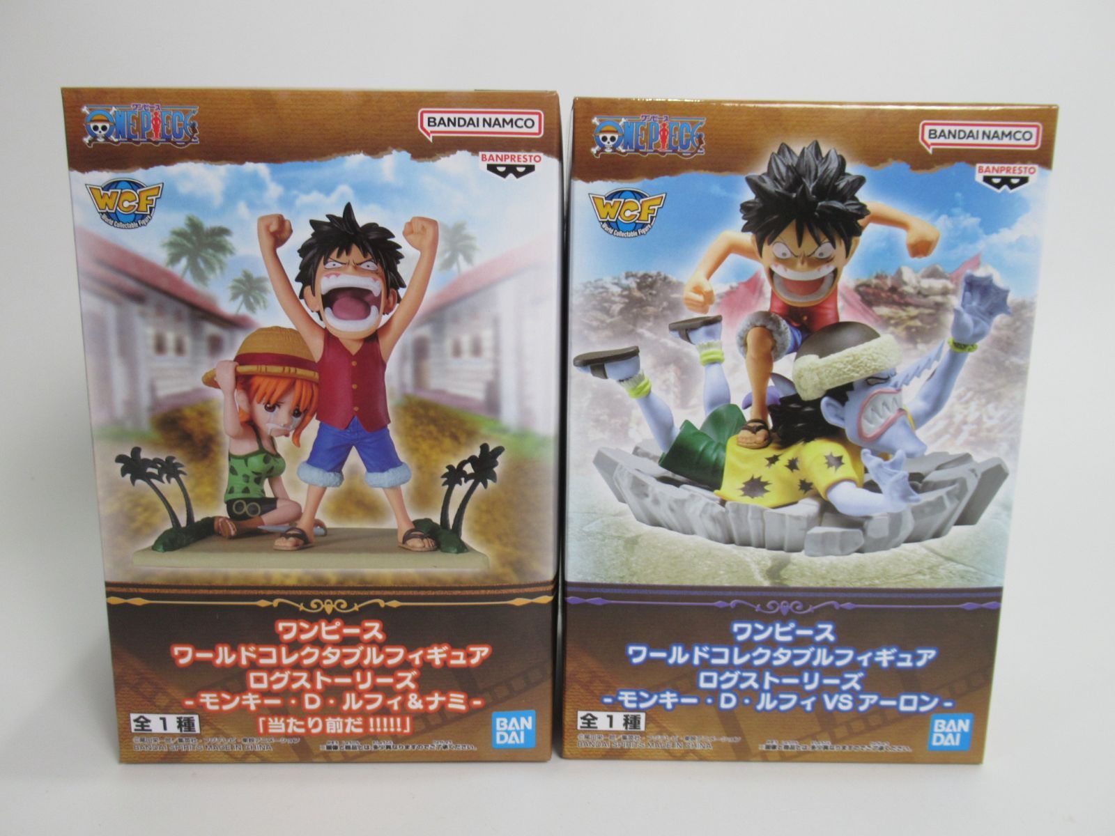 ワンピース ワールドコレクタブルフィギュア ログストーリーズ 2個 