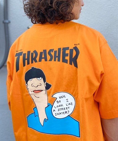 THRASHER - THRASHER Tee M 紺 Mickey ミッキー レア スラッシャー の+