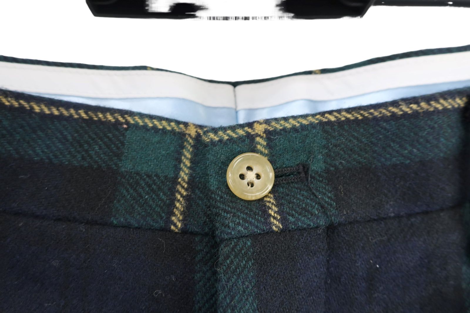 未使用品】Callaway(キャロウェイ) パンツ 緑紺チェック メンズ