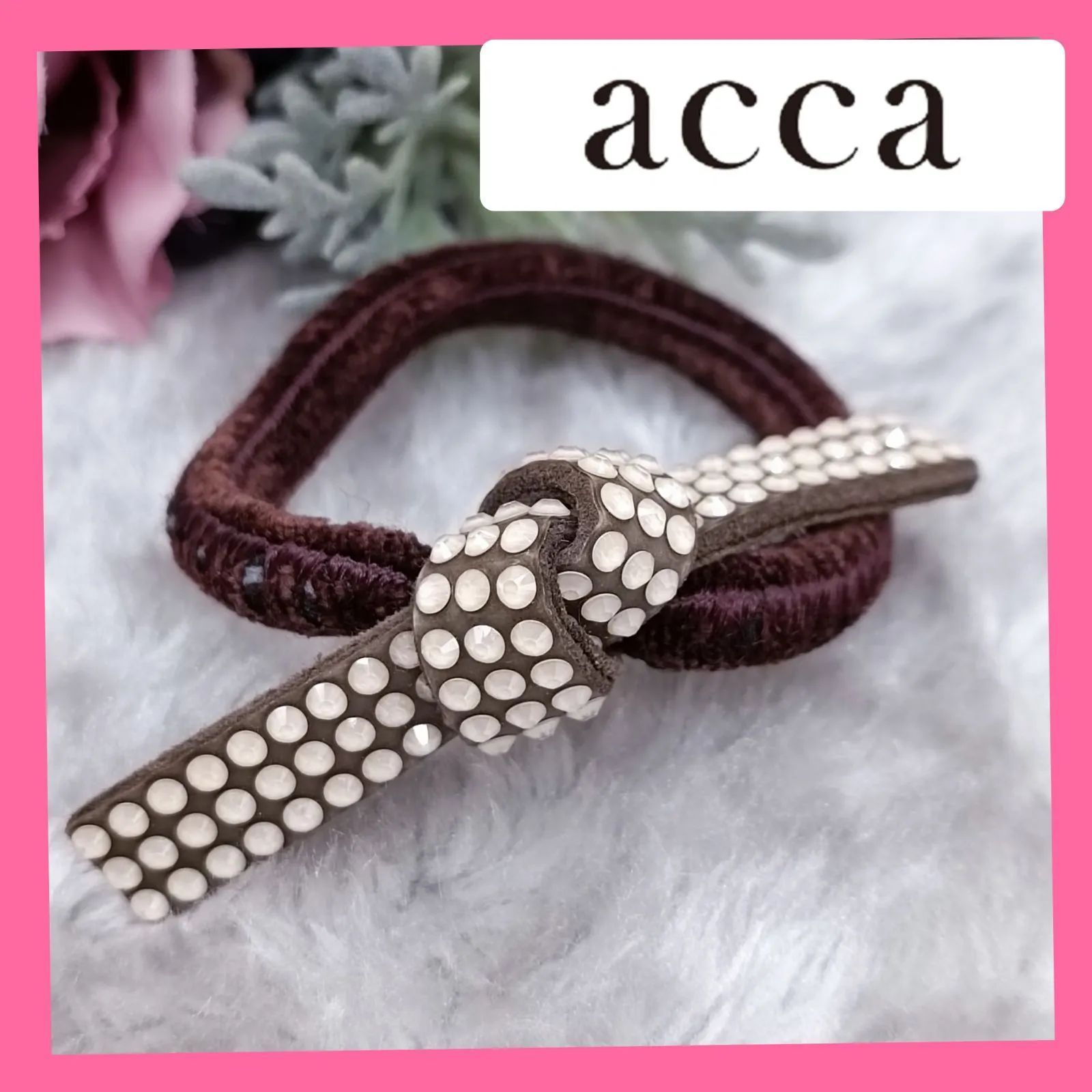 acca 》 アッカ ヘアゴム ドレスポニー ポニー ヘアアクセサリー  