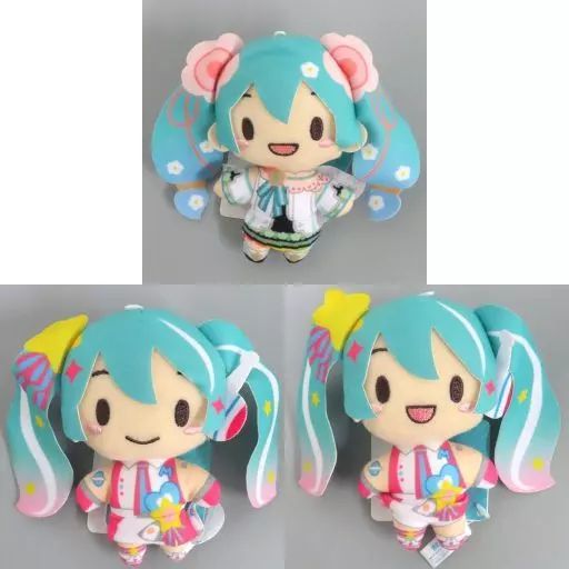 中古ぬいぐるみマスコット・ぬいぐるみバッジ 全3種セット モアプラスマスコット“初音ミク”～マジカルミライ 10th～Vol.4  「初音ミクシリーズ」