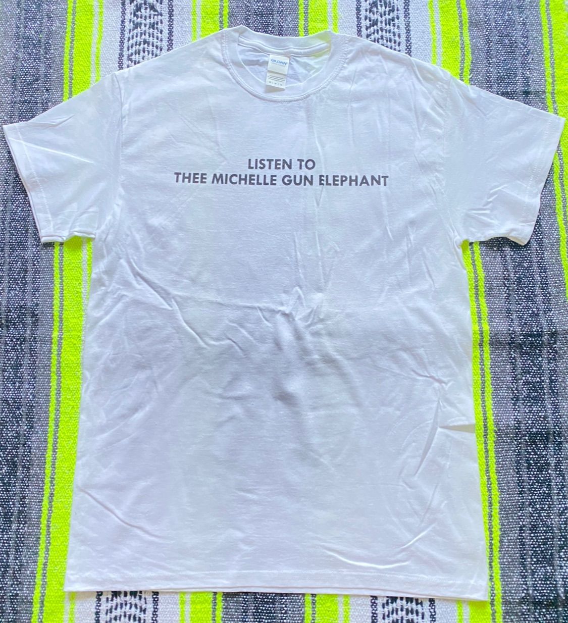 thee michelle gun elephant スタッフTシャツ THEE MICHELLE GUN ELEPHANT Tシャツ チバユウスケ thebirthday