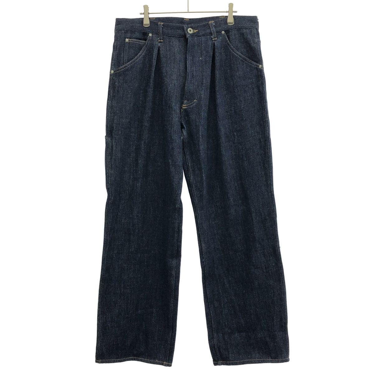 Willow Pants ウィローパンツ タックデニムパンツ インディゴ 2