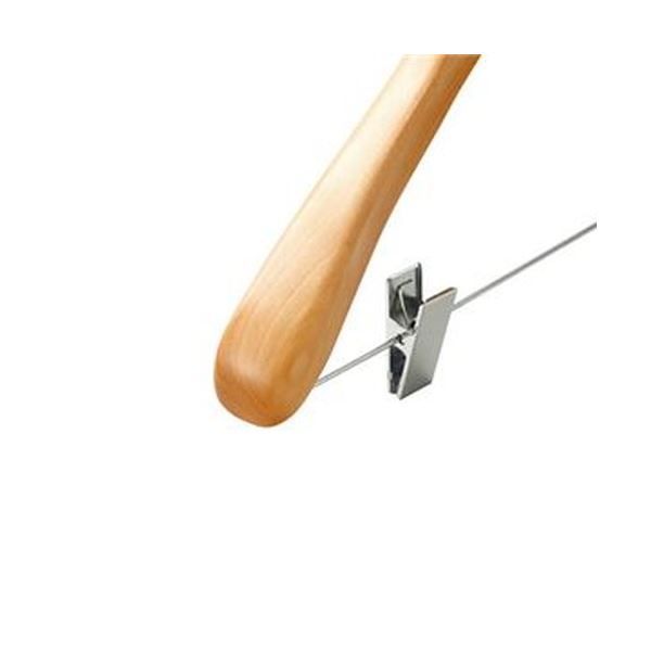 まとめ ニーズ 木製ハンガーS STYLEMサイズ クリップタイプ H-6431 1本 ×10セット WWW_NOITHATQUANGTHANH_NET
