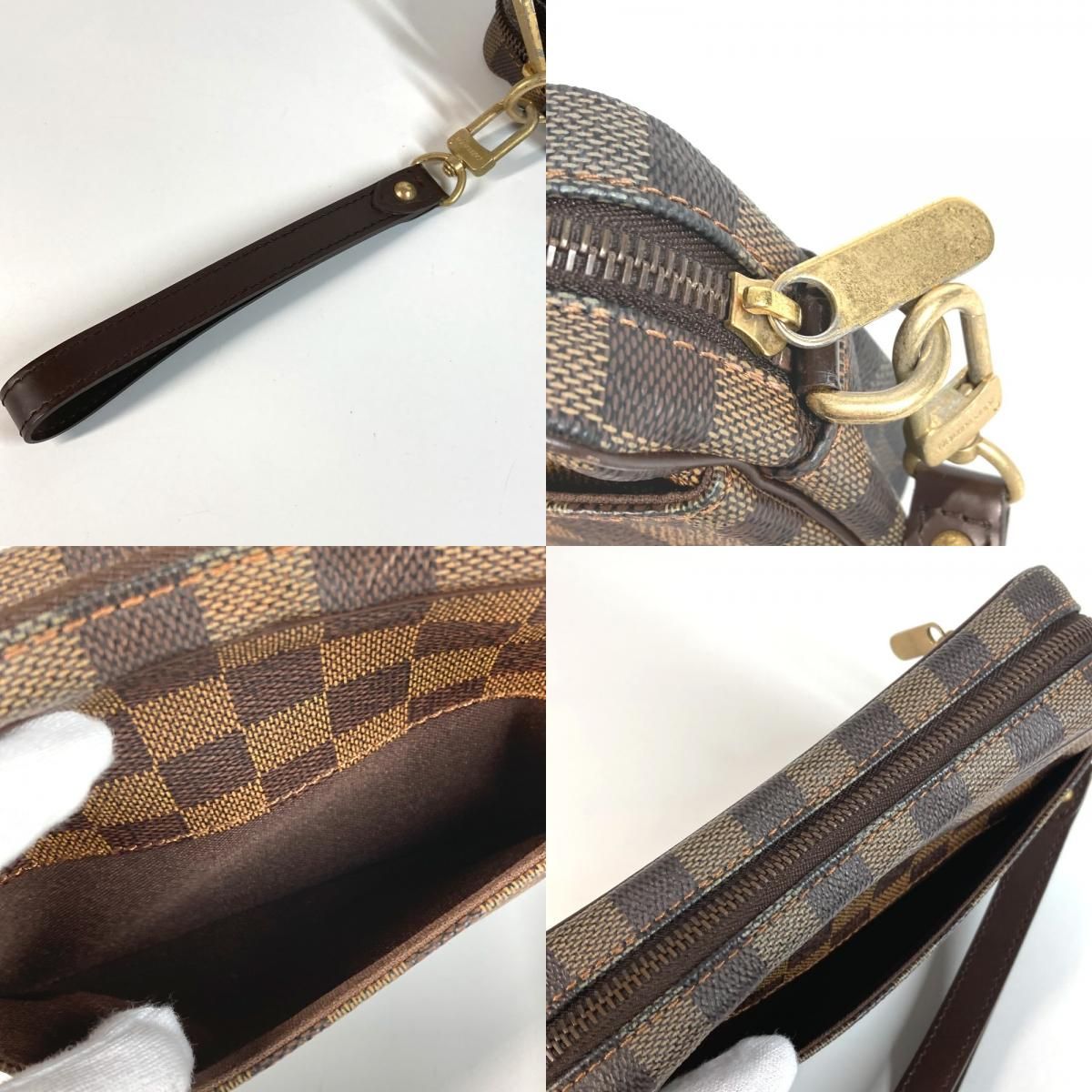 LOUIS VUITTON ルイヴィトン セカンドバッグ ビエ マカオ N61739 ダミエキャンバス エベヌ ブラウン USTAUSTRALIA_COM_AU