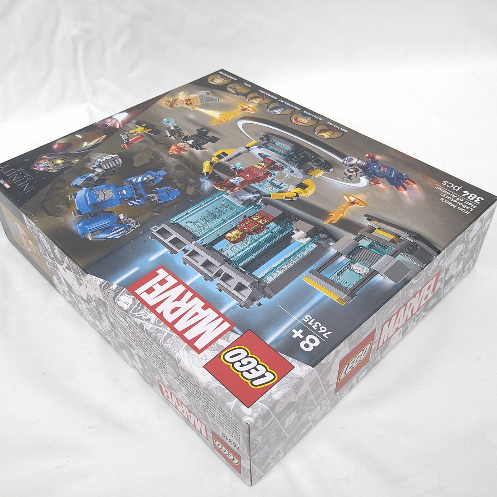 中古／未開封】レゴ マーベル アイアンマン・ラボ：ホール・オブ