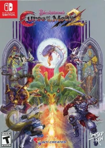 ニンテンドースイッチソフト 北米版 Bloodstained Curse of the moon2 Limited Classic Edition