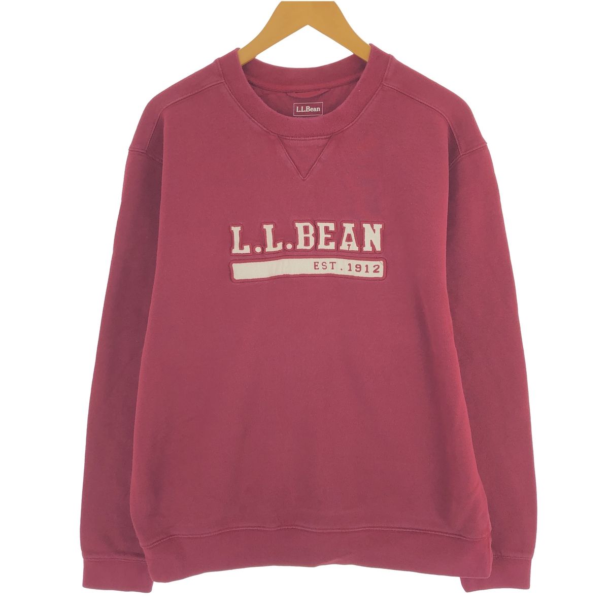 古着 エルエルビーン L.L.Bean ロゴスウェットシャツ トレーナー 