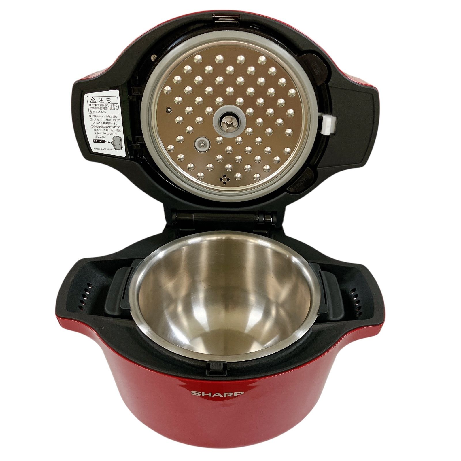 SHARP HEALSIO 電気圧力鍋 KN-HW16D-R ヘルシオ SHARP HEALSIO 電気圧力鍋 KN-HW16D-R ヘルシオ ヘルシオ ホットクック