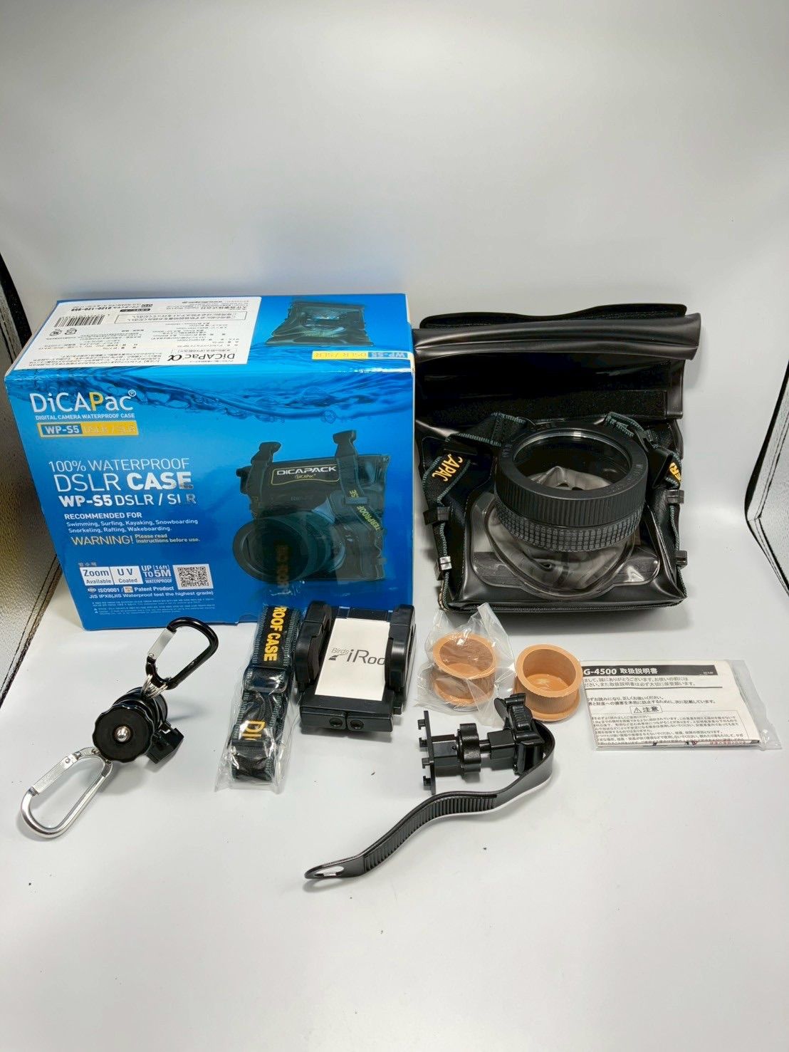 美品】 DiCAPac ディカパック 防水カメラケース WP-S5 DSLR/SIR