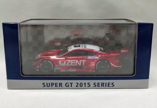 ミニカー　1/43 ZENT CERUMO RC F Rd.1 Okayama EXEDY #38(レッド×ホワイト) 「オートバックス SUPER GT500 2015シリーズ」 [45266] 中古】ミニカー 1/43 ZENT CERUMO RC F Rd.1 Okayama EXEDY #38
