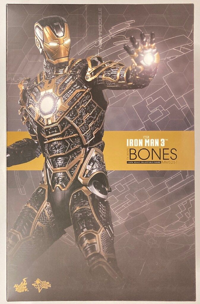 HOTTOYS MOVIE MASTERPIECE IRON MAN MARK 41 / BONES (通常版) MMS251