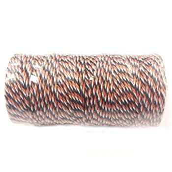 Wrapables 12-Ply Cotton Baker's Twine 110-Yard Black and Orange by Wrapables [並行輸入品]