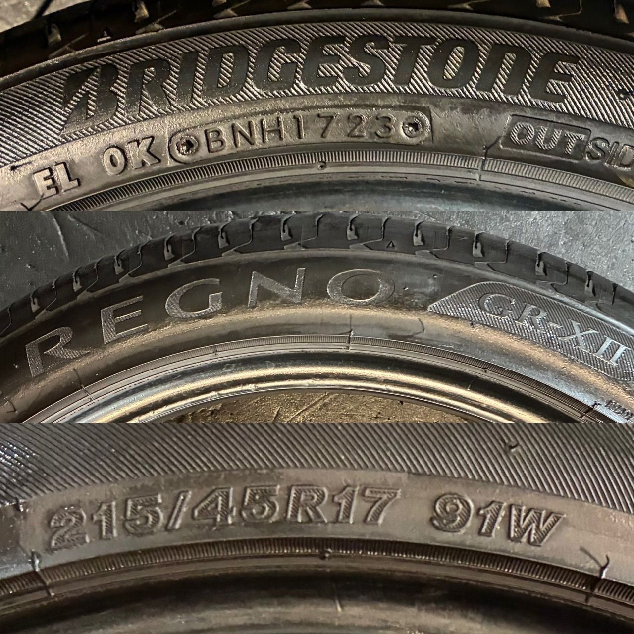 B.S REGNO GR-XI 215/55R17 2本 2015年 31週 BRIDGESTONE REGNO GR-XIII 215⁄55R17 94V | タイヤの通販 販売と交換