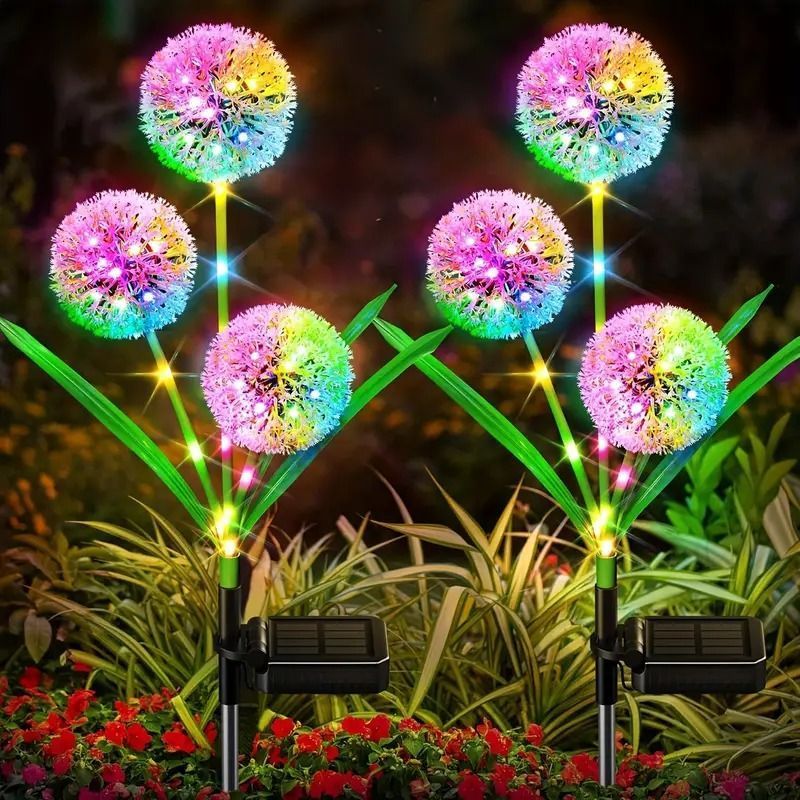 室内小物です ガーデニング ガーデン用オーナメント オブジェ ソーラーライト ガーデンライト 庭園灯 LED 置物 たんぽぽ タンポポ 防水 ランタン 自動点灯 おしゃれ かわいい 癒し プレゼント