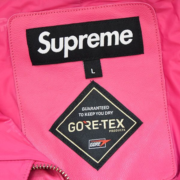 11/4値下げ】 Supreme 2022SS GORE-TEX Leather Jacket - メルカリ