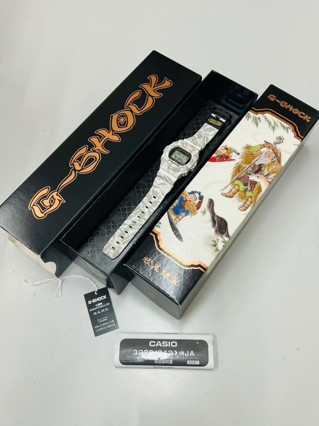 極美品】G-SHOCK Gショック 七福神 寿老人モデル DW-5700SLG-7JR