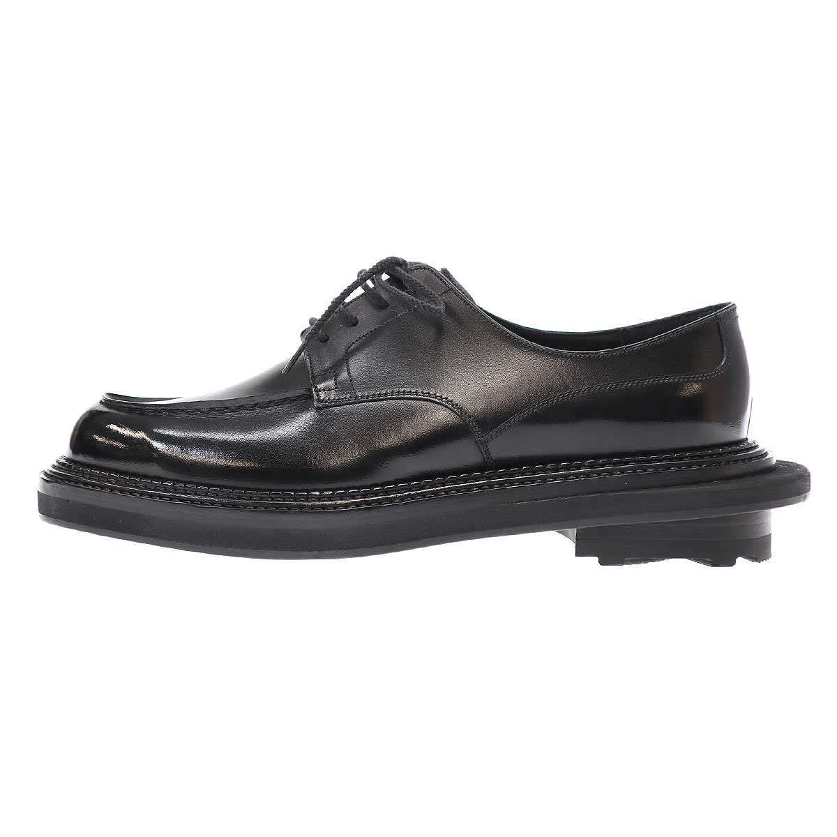sacai×J.M WESTON サカイ ジェイエムウエストン Golf Derby ゴルフ ボックスカーフダービーシューズ 1531AVL1420D ブラック 8D