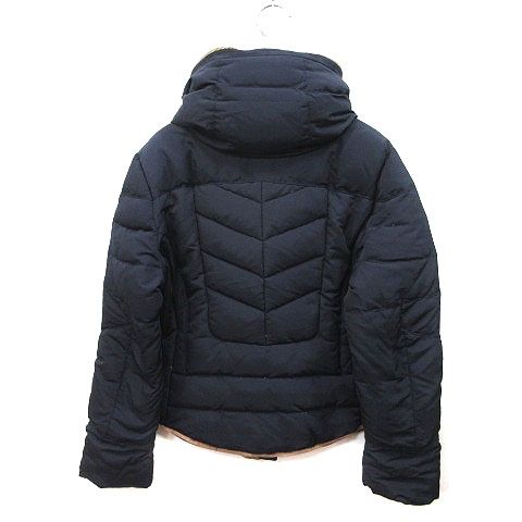 ZARA BASIC ダウンジャケット Aライン ネイビー フード付 Sサイズ Zara Girls フード付きダウンジャケット 11/12サイズ ネイビー
