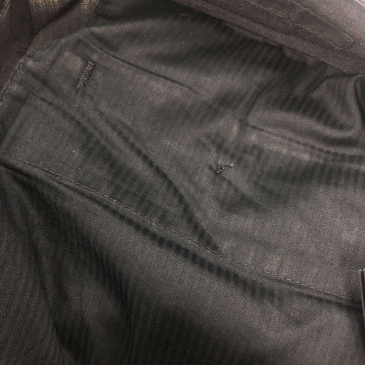 美品】PRADA プラダ パンツスラックス トライアングルロゴ 46 美品